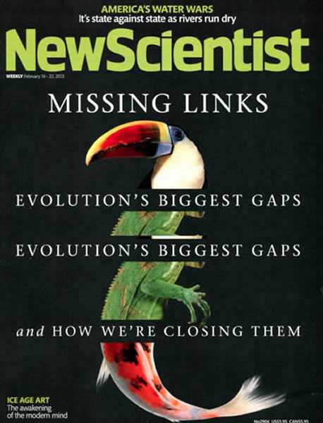 盖志琨博士的盔甲鱼研究入选美国《新科学家》杂志封面故事