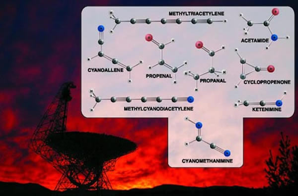 科学家使用绿岸望远镜在2.5万光年之遥的气体云中发现生命起源分子