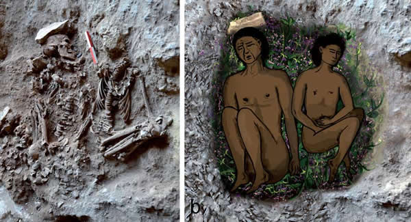 早期人类是何时开始用鲜花说再见的