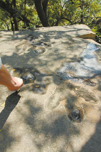 �Ĵ���֦�������㼣��ʯ�绯����