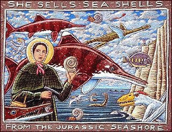 “已知最伟大的化石采集家”玛丽·安宁(Mary Anning)