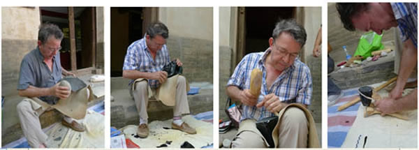 4.��Ӳ�������ڽ�ҳ��ʯ���ϰ�Ƭ��5-7.�ں�������������ʯ�ˡ���ӷ�����ʯҶ��׼������ѹ������ϸʯҶʯ�ˡ�