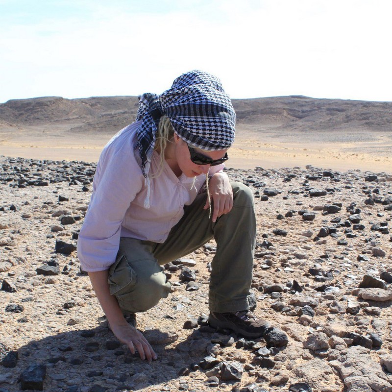 �����������ѧѧ�߰���ŵ��˹������Eleanor Scerri��