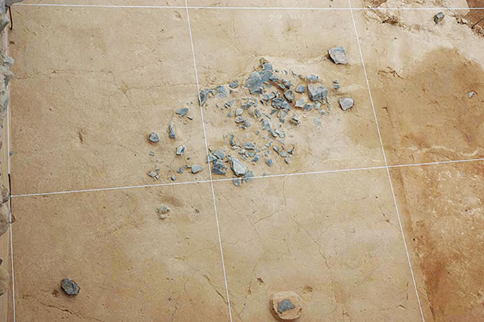 九龙洞遗址B区局部