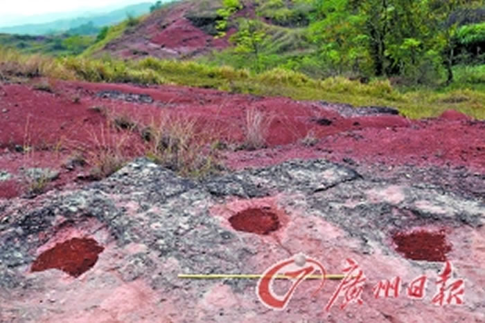 �㶫���۷����й�Ŀǰ�����ڵĿ����㼣��ʯ