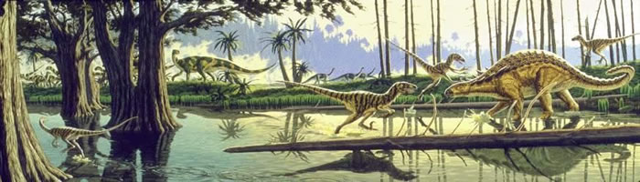 白垩纪时代连成一片的恐龙生活圈就在江西
