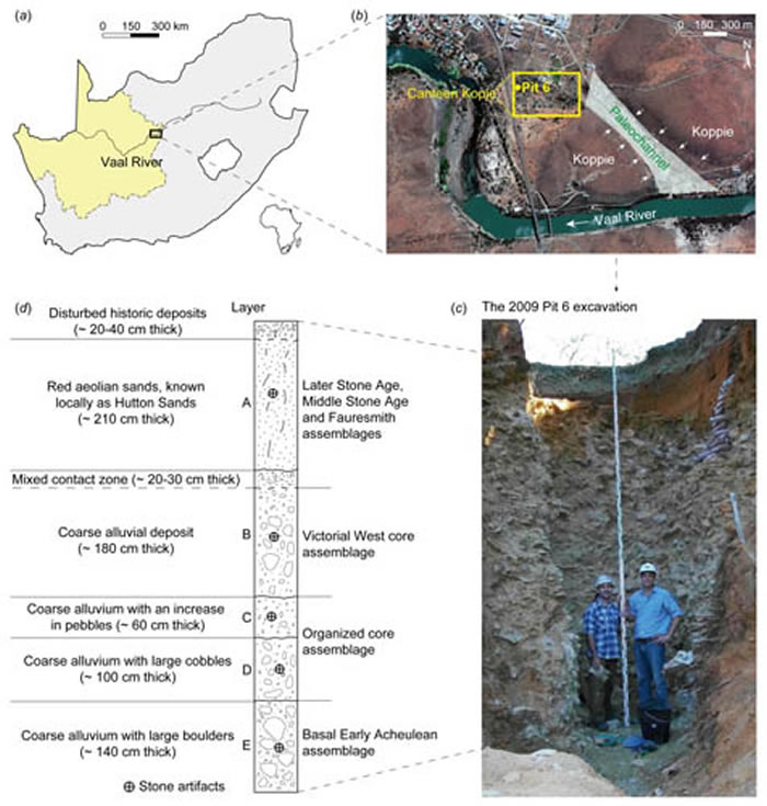 �ϷǱ�����ʡ����ɫ��Canteen Kopje��ַ����λ��ͼ��a��b������ַ�ز�����ͼ��c��d��&nbsp;����ƹ�ͼ��