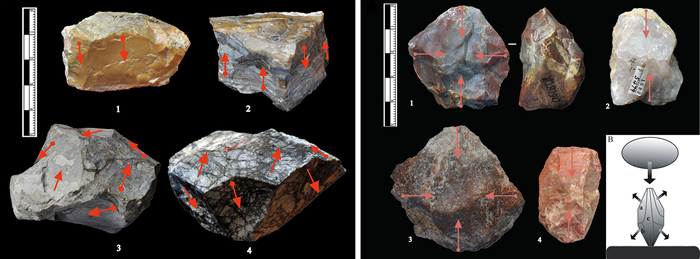 С������ַ�Ĵ�������ͼ�����һ�ʯ�ˣ���ͼ���Աȣ���ʯϼ��ͼ��