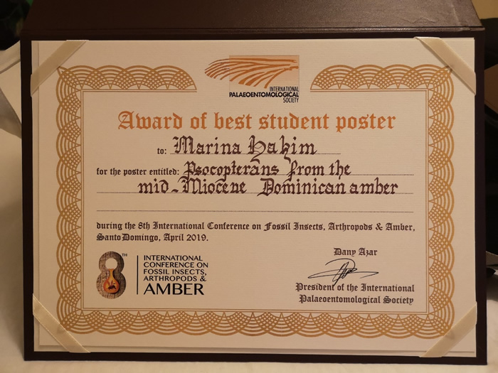 �Ͼ�����������ʿ�о���Marina Hakim��ñ�����Ψһ�����չ�影