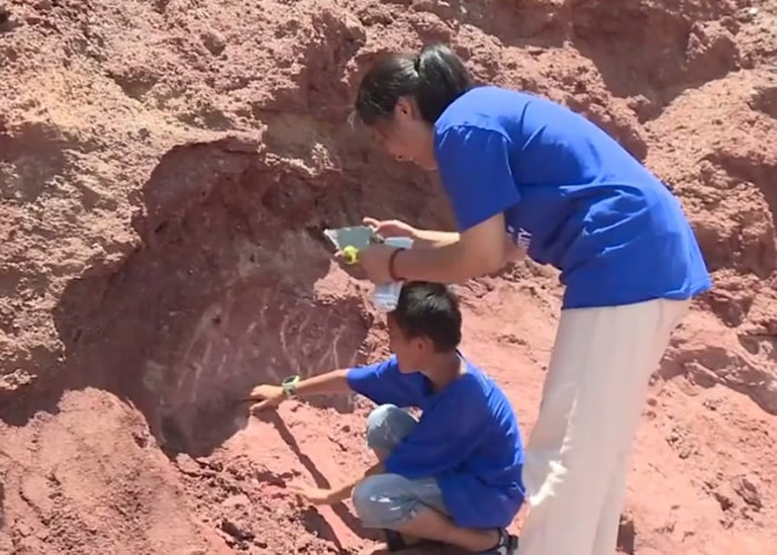 �㶫��Դ9����ͯ�ںӱ߷���6600����ǰ�Ŀ�������ʯ