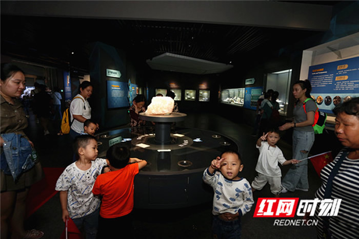 湖南省地质博物馆国庆假期火爆