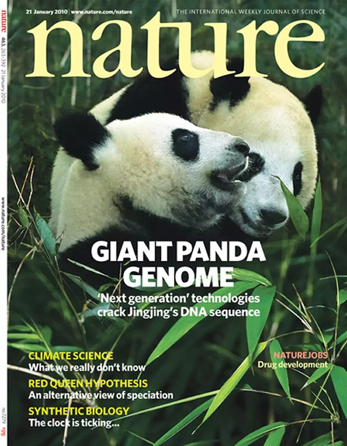 Ruiqiang Li et al. The sequence and de novo assembly of the giant panda genome.