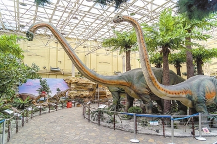 自然博物馆寻龙“侏罗纪公园”