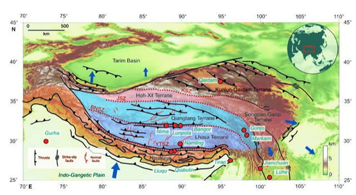 ��ظ�ԭ�����ͼ����ظ�ԭ���ɲ�ͬ�ĵؿ�ƴ�Ӷ��ɣ����ؿ���γɹ��̲�ͬ�����л���ͳһ����ɫԲ��Ϊ�����漰������ظ�ԭ�����ڽ������ź����о��ص㡣