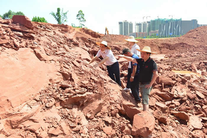 �㶫ʡ��Դ�н��������ٽ������´�һ����ɰ��ɽ�·��ֿ�������ʯ