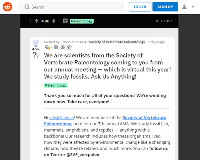 古生物学家在Convey Services线上虚拟会议期间遭遇大量术语被系统过滤的尴尬