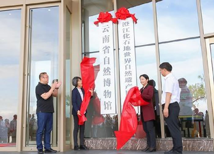 澄江化石地世界自然遗产博物馆（云南省自然博物馆）正式挂牌