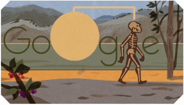 Google Doodle纪念“图尔卡纳男孩”化石的发现