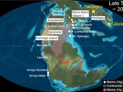 《自然 通讯》：三叠纪-侏罗纪之交陆地生态系统古环境研究取得新进展