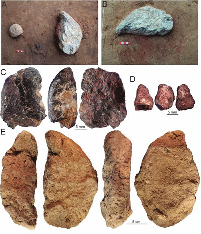 4万年前中国的古人类就开始使用颜料了
