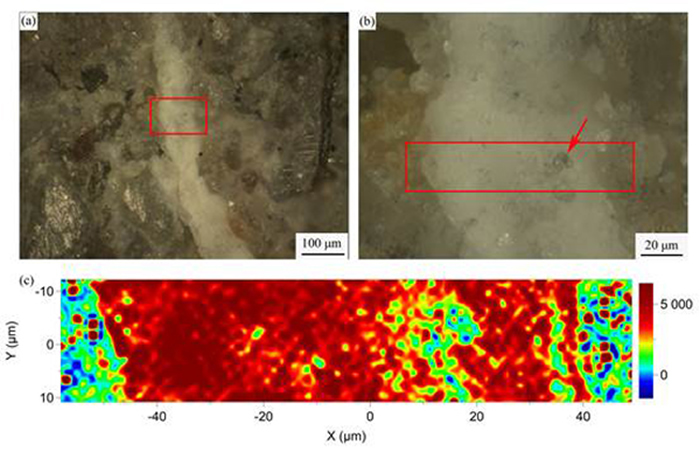 �Թ�����������ʯ���е��о����ְ�ɫ���ǵ���Ҫ�ɷ��Ƿ��׻�ʯ