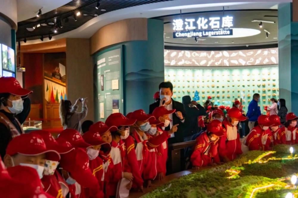 澄江化石地世界自然遗产博物馆列入“云南省中小学生研学实践基地”名单