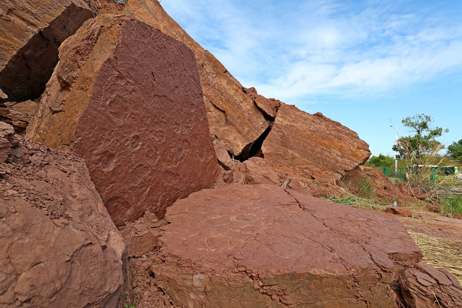 福建上杭发现罕见正负模（对板）保存的恐龙足迹化石