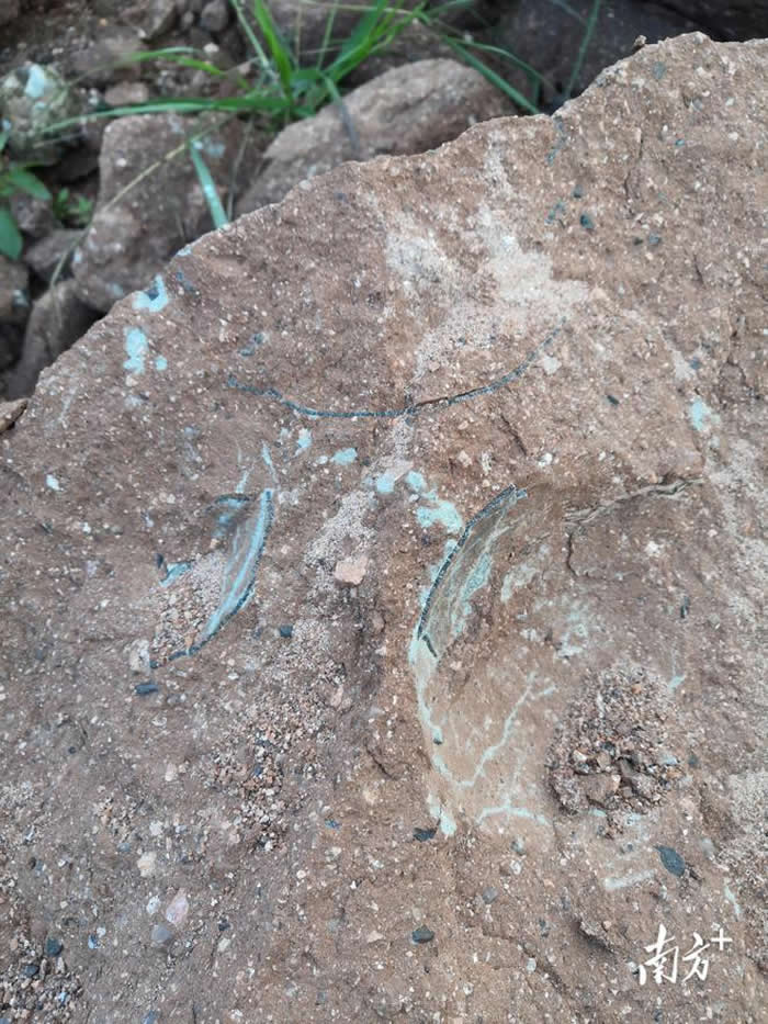 �㶫ʡ��Դ�в���ݸ��ݳ�ɢ��ʱ���ⷢ��3ö��������ʯ