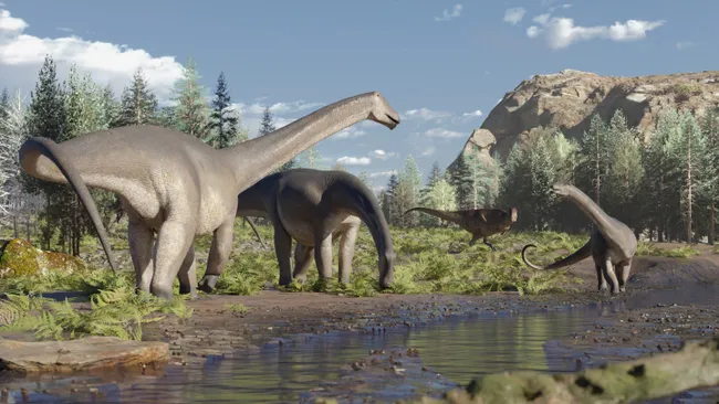 巨大的“星蜥”是同类恐龙中最后（也是最大）的恐龙之一