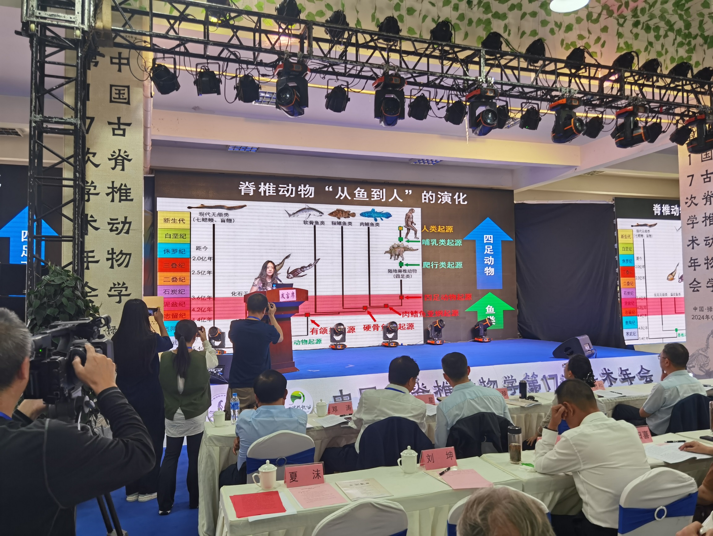 中国古脊椎动物学第17次学术年会禄丰市世界恐龙谷顺利召开