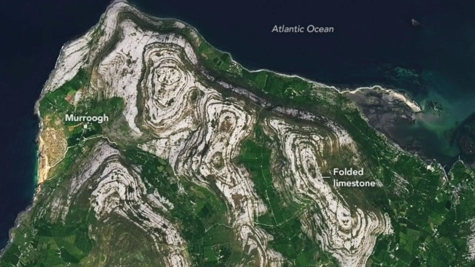 爱尔兰2.5亿年前的灰斑