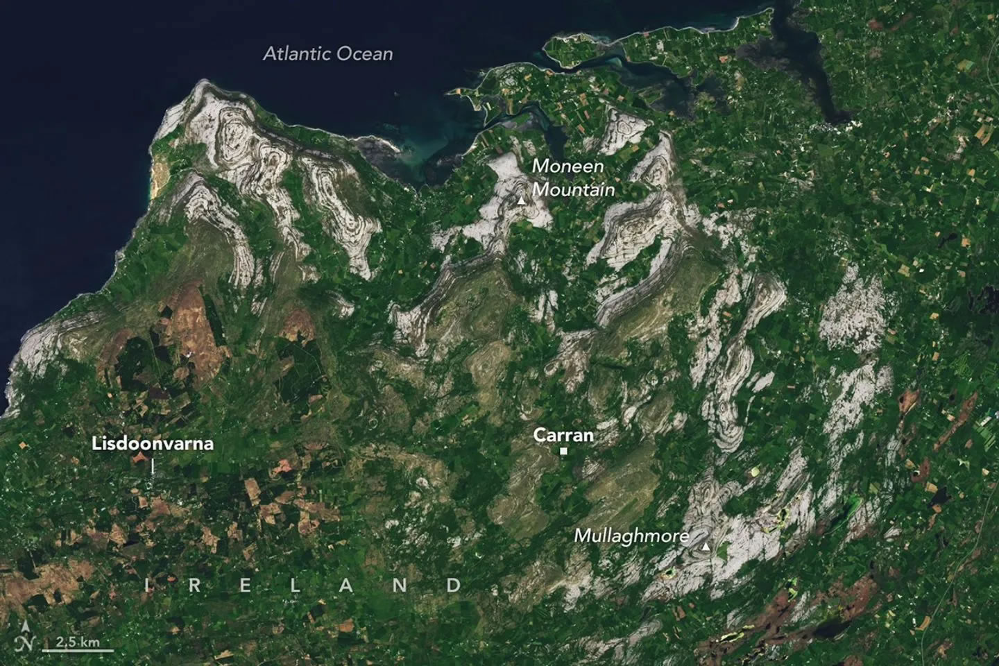 爱尔兰2.5亿年前的灰斑