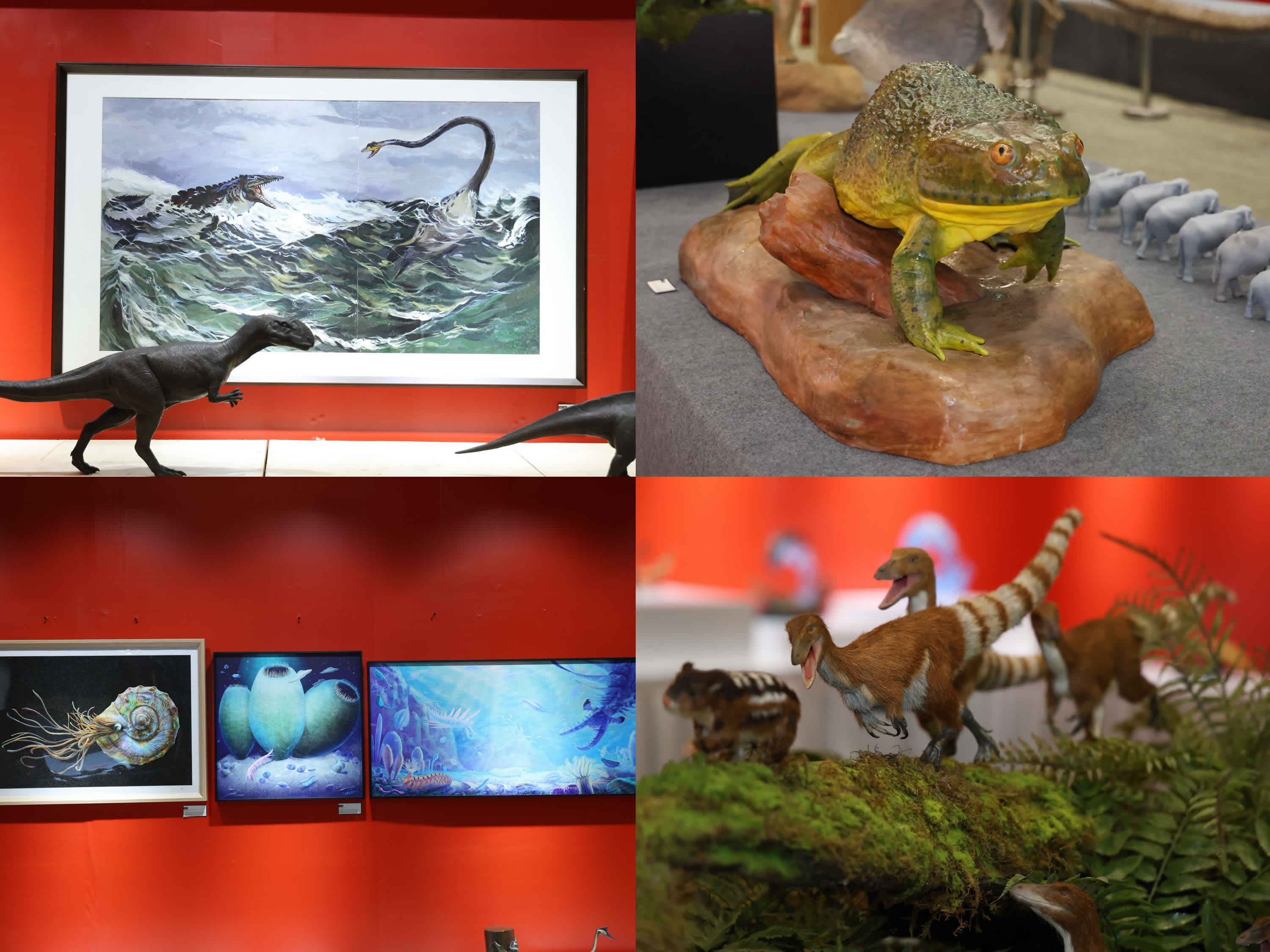 首届中国古生物复原大赛暨古生物科学与艺术创新峰会完美收官